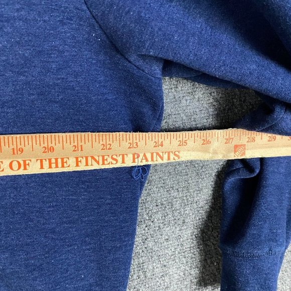 Hoodiebuddie Hoodie Men's XL Full Zip Navy Blue Cotton Blend Adults - Picture 4 of 8